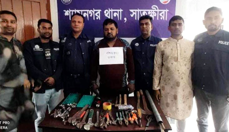 পুলিশের অভিযানে আন্তঃজেলা ডাকাত দলের এক সদস্য আটক